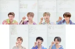 【中古】キャラカード [単品] BTS(防弾少年団) グリーティングメッセージカードセット(14枚組) 「BTS 2020 SEASON’S GREETINGS」 同梱品