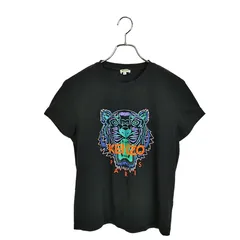 KENZO ケンゾー タイガープリント Tシャツ F962TS7114Y7 XL ブラック