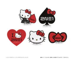 ハローキティ 2NE1 ロンT キーホルダー ステッカー ショッパー セット 2NE1×HELLO KITTY』コラボレーション GOODS - GOODS | 「2NE1