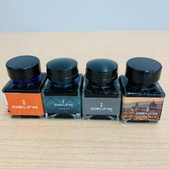 万年筆  ボトル インク DELTA デルタ 4点セット