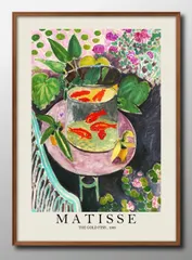 金魚鉢　MATISSE 大型　ポスター　アンリ・マティスHenri 金魚 金魚鉢 MATISSE 大型 ポスター アンリ・マティスHenri 金魚