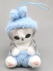【中古】キーホルダー うさぎ にゃんぱんつ! マスコットぬいぐるみ 「mofusand」
