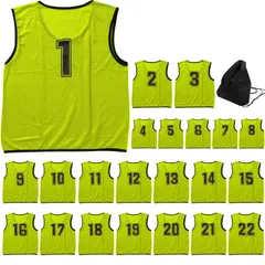 新品未使用 蛍光イエロー ビブス 10枚セット一般 楽天市場】10枚セット ビブス（カラーイエロー）（スポーツ