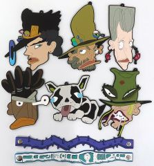 [중고] 상품 세트 전 8 종 세트 고무 컬렉션 [이치 반 쿠지 조조의 기묘한 모험 STARDUST CRUSADERS] K상