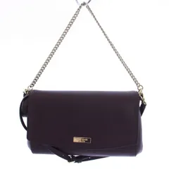 ケイトスペード KATE SPADE Greer Laurel Way ショルダーバッグ ハンドバッグ 2WAY チェーン レザー 紫 パープル /BMのサムネイル
