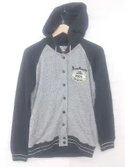 ◇ RODEO CROWNS カジュアル 長袖 ジャケット パーカー サイズ1 ブラック グレー ホワイト系 レディース P  【1305240026742】