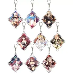 【中古】キーホルダー 全9種セット 「シノビマスター 閃乱カグラ NEW LINK アクリルキーホルダー 10.公式イラスト」