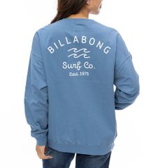 【SALE】2024秋冬 新品【BILLABONG/ビラボン】SOFT CLEAN ARCH LOGO トレーナー BMN0 レディース BE014001
