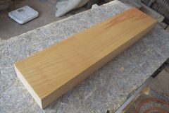 アウトレット ケヤキ(欅)の一枚板 長さ約65.2cm 幅約14cm 厚さ約6.4cm DIY用 Z649