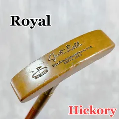 ◇美品◇木製 ヒッコリー パター☆Handmade in St.Andrews ◇美品◇木製 ヒッコリー パター☆Handmade in St.Andrews
