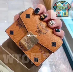 [本日特価] MCM クラシック メタルバックル 3つ折りウォレット ギフトボックス付き [本日特価|新品未使用品]-WTO輸入1