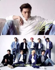 【中古】コレクションカード(男性) NCT127/表面：ジャニー(JOHNNY)・裏面：集合(9人)/印刷サイン入り/「NATURE REPUBLIC x NCT127」COOL GUYSフォトカード