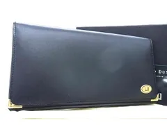 ■新品■未使用■ dunhill ダンヒル レザー 二つ折り 長財布 ウォレット 札入れ メンズ ブラック系 BF7673 