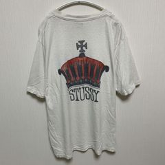 ステューシー クラウン Tシャツ Lサイズ USA製 黒タグ オールド ビンテージ 90s