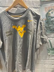 NIKEナイキRAFA 86 Tシャツ ナダル イエローL古着 バックプリント