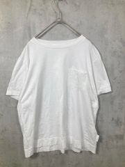 MONCLER モンクレール E10938050800 GIROCOLLO レースポケット Tシャツ sizeS/白  ■◆◎レディース