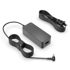 【在庫処分】PC-VP-WP123 LaVie OP-520-76426 NEC互換用充電器 ADP91 ADP004 3.42A ノートパソコン ACアダプター 19V LaVie S/M/Eシリーズ 65W 電源アダプター 丸型 【PSE認証】 充電コードのサムネイル