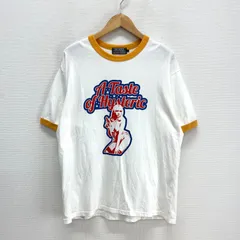 【人気のリンガーTee】TASTE OF HYSTERIC Tシャツ XL 人気のリンガーTee】TASTE OF HYSTERIC Tシャツ XL