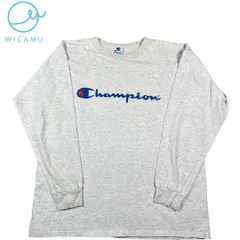 90s Champion チャンピオン ロンT XL USA製 刺繍タグ スクリプトロゴ