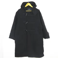 ユニクロ UNIQLO +J ウール オーバーサイズ ダッフルコート XS ブラック 21AW 2sa5992