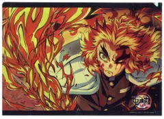 清水産業株式会社 鬼滅の刃　無限列車編　雑誌イラストレイヤード　セットE クリアファイル