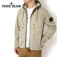 25SSモデル ストーンアイランド STONE ISLAND バッジワッペン付き はっ水コットンジャケット【V0090A DESERT】 K1S154100091 S0010 V0090A DESERT/【2025SS】m-outer