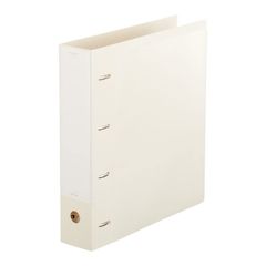【迅速発送】コレクションファイル 4穴リング ワイド 推し活 A4 myfa ミルキーホワイト リヒトラブ F3301-0