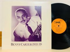 LP スウェーデン盤 BENNY CARTER 1933 / 39 / ベニー・カーター / made in Sweden m-8031 L36