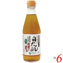 オーサワの白だし 360ml 6本セットのサムネイル