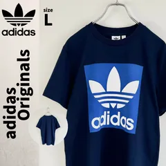 ☆プレミア質感 adidas Originals Tシャツ トレフォイルロゴ L