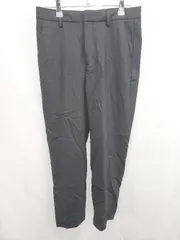 ◇ Θ UNITED ARROWS ユナイテッドアローズ ウール スラックス パンツ サイズ36 ブラック レディース E  【1503040002328】