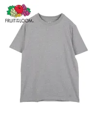 新品 未使用 フルーツオブザルーム Tシャツ FRUIT OF THE LOOM 7oz 天竺 メンズ 半袖 517080【メール便】 Mグレー