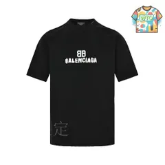 【今日特価】Balenciaga 2023SS モザイクプリント T シャツ-1