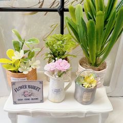 #464 ミニチュア インテリア ＊観葉植物④