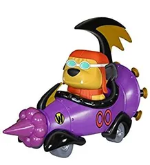 【中古】【非常に良い】FUNKO POP! チキチキマシン猛レース ケンケン ゼロゼロマシン/Mean Machine Pop! Vinyl Vehicle with Muttley Figure