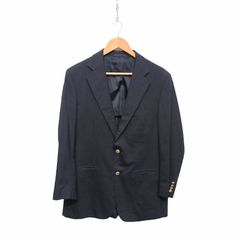 ブレザー　Burberry 紺色 90's オールド バーバリー ブレザー 紺 金ボタン [Burberrys