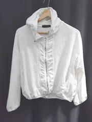 ◇ Θ SCOTCLUB スコットクラブ ショート丈 長袖 ブルゾン サイズF ホワイト系 レディース E  【1507100010049】