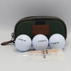 COACH - やこ　新品  コーチ  ゴルフボールセット  シグネチャー 2025年最新】coach ゴルフ ボールの人気アイテム - メルカリ