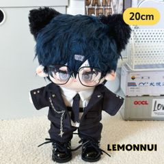 20cm完売レア限定アイドルオシャレ着せ替えぬいぐるみ服セット♪ ぬいぐるみ服 20cm 着せ替え 推しぬい ちびぬい服 かっこいい-A3408