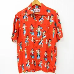 AlohaBlossom アロハブロッサム 42(Lサイズ ) アロハブロッサム Aloha Blossom アロハシャツ NEON サイズ42