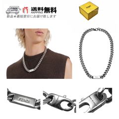 定価7.5万・新品同様】フェンディ メンズ ファイブ ネックレス
