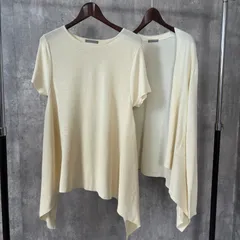Theory luxe　2ピース　ブラウス　カーディガン　アイボリー