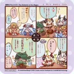 【中古】コースター 描き下ろし4コマ漫画コースター 「Switchソフト 創神のアルスマグナ The Alchemist of Ars Magna」 ジョーシン購入特典