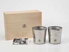 メルセデスベンツ x サスギャラリー SUSgallery 230ml チタン タンブラー ペア