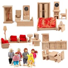 ドールハウス 家具アクセサリ 木製 おもちゃ