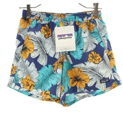 未使用 patagonia パタゴニア バギーズ ショートパンツ XS ネイビー系 57057 レディース 古着