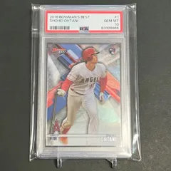 大谷翔平　PSA10　2018ToppsBowman リフラクタールーキーカード PSA10 大谷翔平 2018 ボウマンズベスト リフラクター ルーキーカード