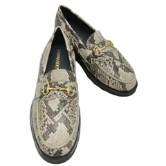 カミナンド CAMINANDO パイソン柄 FLAT BIT LOAFERS メンズ JPN：25 のサムネイル