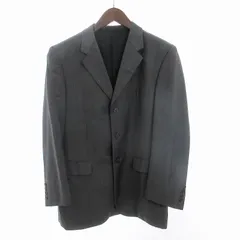 ポールスミス PAUL SMITH 美品 テーラードジャケット シングル 3B 背抜き CERRUTI生地 ウール グレー M ■SM3のサムネイル
