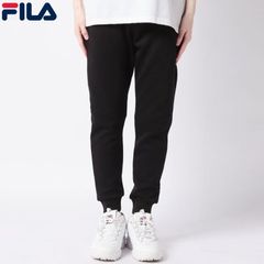 【サイズ選択可】 FILA フィラ メンズ ダンボールニット ジョガーパンツ 414900 ブラック ロングパンツ 414-900 テニスウェア スポーツウェア ジャージ カジュアルウェア ジョガパン ボトムス  新品【FILA正規販売店】